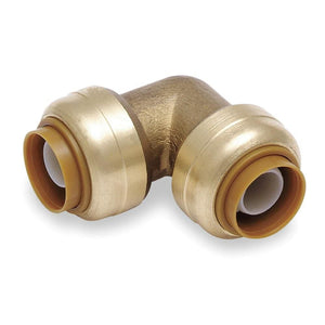 Push-Fit 1/2" Inch Push to Connect Fitting LF 90 Elbow - VENTRAL® 