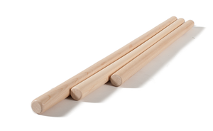 Manufacturer Direct Black Walnut Dowel Rod Sticks Wooden Unfinished Hardwood for Hobby Crafts DIY